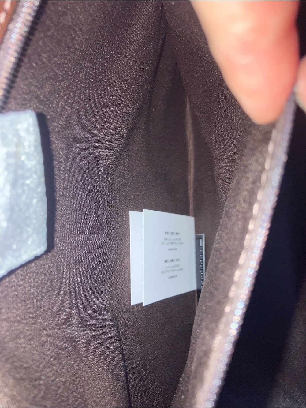 NWT Coach City Tote in Maple/Silver - Picture 7 of 8